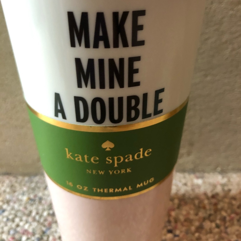 ๐ HP ๐ kate spade Make Mine a Double Thermal Mug - Picture 8 of 9